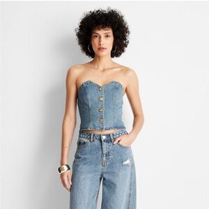 Jenee Naylor Denim Corset